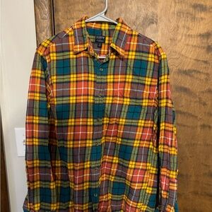 J.Crew Multicolor Plaid Shirt